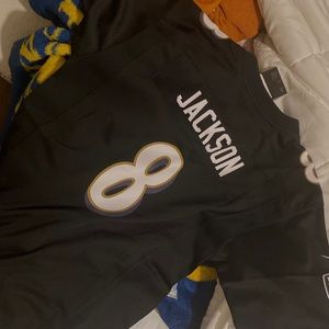 YOUTH LARGE RAVENS LAMAR JACKSON JERSEY